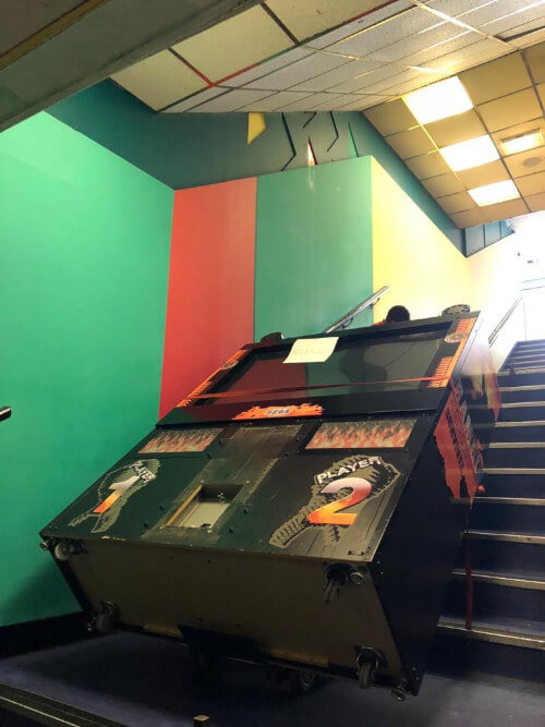 Moving Arcade Machines