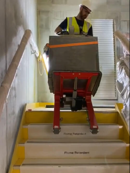Moving Heavy Construction Materials