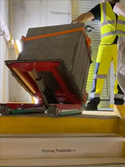 Moving Heavy Construction Materials